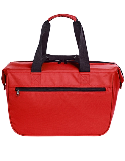 Cooling Shopper Softbasket zum Besticken und Bedrucken in der Farbe Red mit Ihren Logo, Schriftzug oder Motiv.