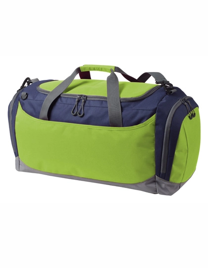 Sport/Travel Bag Joy zum Besticken und Bedrucken in der Farbe Apple Green mit Ihren Logo, Schriftzug oder Motiv.