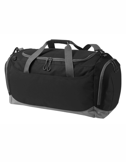Sport/Travel Bag Joy zum Besticken und Bedrucken in der Farbe Black mit Ihren Logo, Schriftzug oder Motiv.
