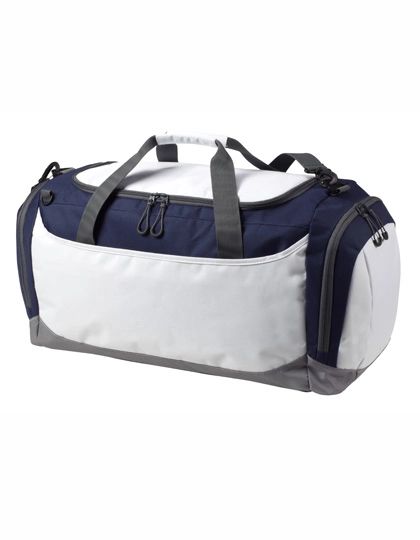 Sport/Travel Bag Joy zum Besticken und Bedrucken in der Farbe White mit Ihren Logo, Schriftzug oder Motiv.