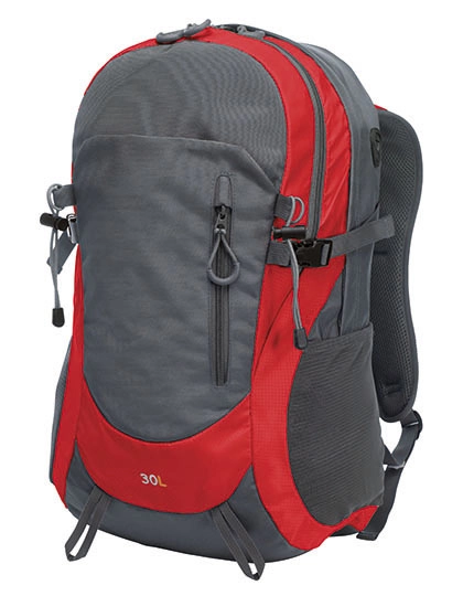 Backpack Trail zum Besticken und Bedrucken in der Farbe Red mit Ihren Logo, Schriftzug oder Motiv.