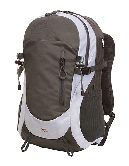 Backpack Trail zum Besticken und Bedrucken in der Farbe White mit Ihren Logo, Schriftzug oder Motiv.