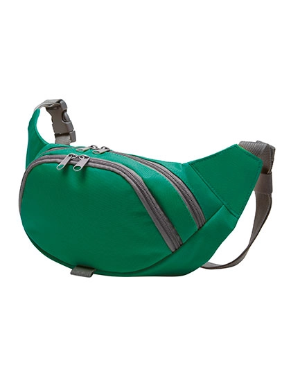 Waist Bag Solution zum Besticken und Bedrucken in der Farbe Green mit Ihren Logo, Schriftzug oder Motiv.