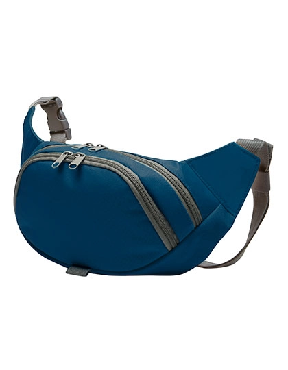 Waist Bag Solution zum Besticken und Bedrucken in der Farbe Navy mit Ihren Logo, Schriftzug oder Motiv.