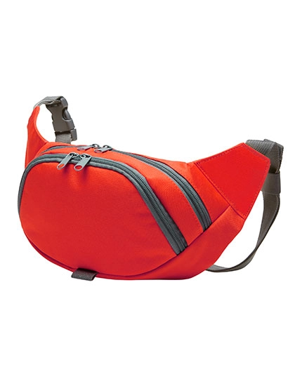 Waist Bag Solution zum Besticken und Bedrucken in der Farbe Red mit Ihren Logo, Schriftzug oder Motiv.