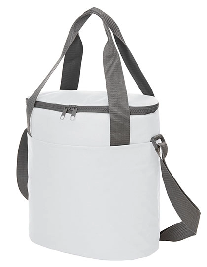 Cooler Bag Solution zum Besticken und Bedrucken in der Farbe White mit Ihren Logo, Schriftzug oder Motiv.