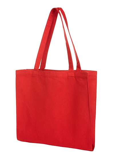 Shopper Mall zum Besticken und Bedrucken in der Farbe Red mit Ihren Logo, Schriftzug oder Motiv.