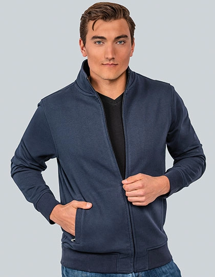 Men´s Premium Full-Zip Sweat Jacket zum Besticken und Bedrucken mit Ihren Logo, Schriftzug oder Motiv.