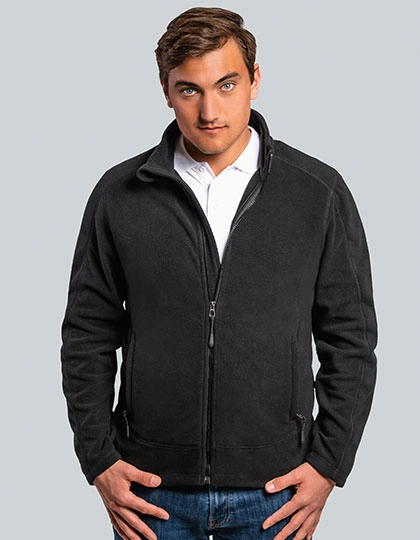 Men´s Full- Zip Fleece Jacket zum Besticken und Bedrucken mit Ihren Logo, Schriftzug oder Motiv.