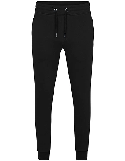 Unisex Premium Jogging Pants zum Besticken und Bedrucken in der Farbe Black mit Ihren Logo, Schriftzug oder Motiv.