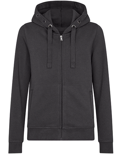Kids´ Premium Hooded Jacket zum Besticken und Bedrucken in der Farbe Dark Grey mit Ihren Logo, Schriftzug oder Motiv.