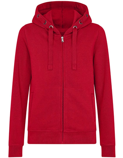 Kids´ Premium Hooded Jacket zum Besticken und Bedrucken in der Farbe Red mit Ihren Logo, Schriftzug oder Motiv.