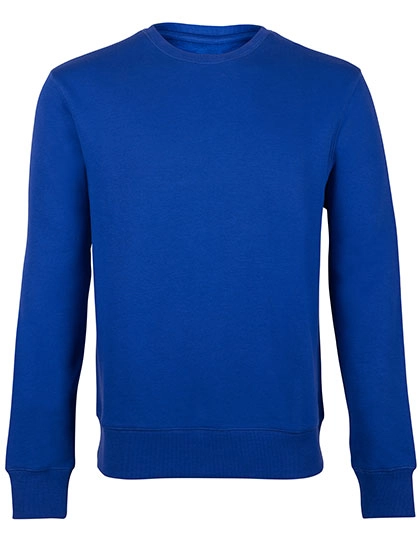 Unisex Sweatshirt zum Besticken und Bedrucken in der Farbe Royal Blue mit Ihren Logo, Schriftzug oder Motiv.