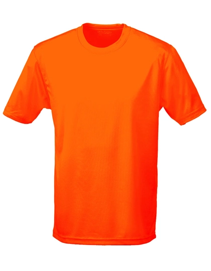 Kids´ Cool T zum Besticken und Bedrucken in der Farbe Electric Orange mit Ihren Logo, Schriftzug oder Motiv.