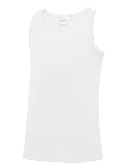 Kids´ Cool Vest zum Besticken und Bedrucken in der Farbe Arctic White mit Ihren Logo, Schriftzug oder Motiv.