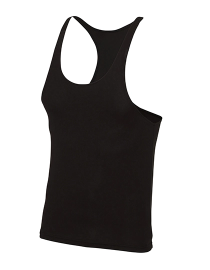 Cool Muscle Vest zum Besticken und Bedrucken in der Farbe Jet Black mit Ihren Logo, Schriftzug oder Motiv.