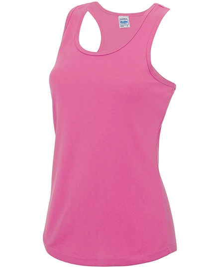 Women´s Cool Vest zum Besticken und Bedrucken in der Farbe Electric Pink mit Ihren Logo, Schriftzug oder Motiv.