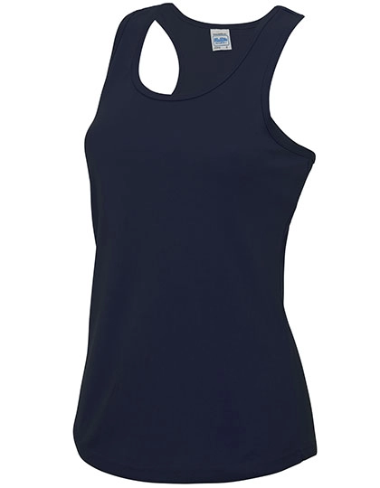 Women´s Cool Vest zum Besticken und Bedrucken in der Farbe French Navy mit Ihren Logo, Schriftzug oder Motiv.