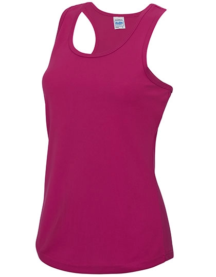 Women´s Cool Vest zum Besticken und Bedrucken in der Farbe Hot Pink mit Ihren Logo, Schriftzug oder Motiv.