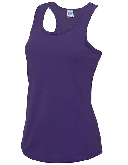 Women´s Cool Vest zum Besticken und Bedrucken in der Farbe Purple mit Ihren Logo, Schriftzug oder Motiv.