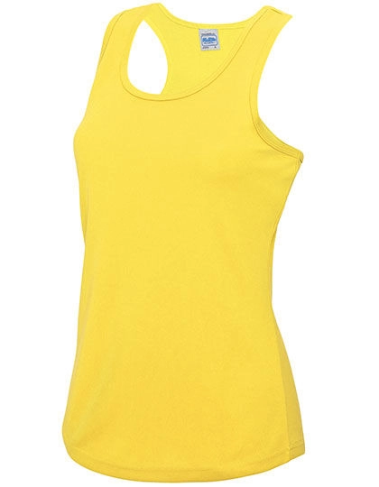 Women´s Cool Vest zum Besticken und Bedrucken in der Farbe Sun Yellow mit Ihren Logo, Schriftzug oder Motiv.