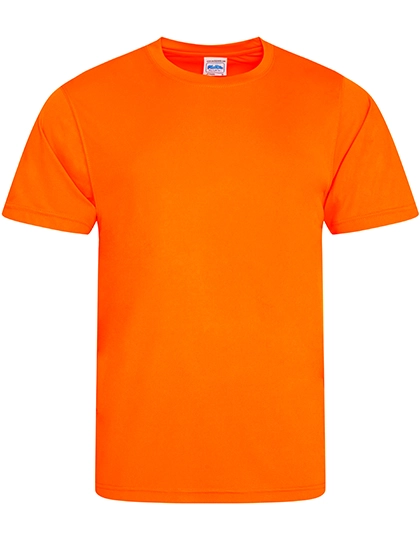 Cool Smooth T zum Besticken und Bedrucken in der Farbe Electric Orange mit Ihren Logo, Schriftzug oder Motiv.