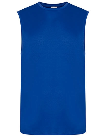 Men´s Cool Smooth Sports Vest zum Besticken und Bedrucken in der Farbe Royal Blue mit Ihren Logo, Schriftzug oder Motiv.