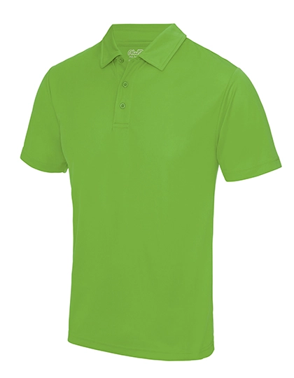 Cool Polo zum Besticken und Bedrucken in der Farbe Lime Green mit Ihren Logo, Schriftzug oder Motiv.