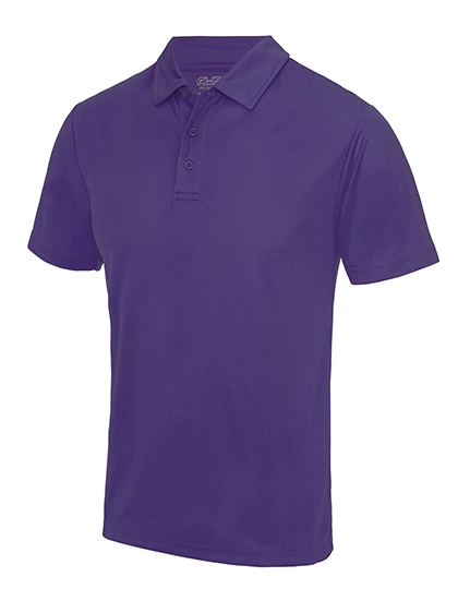 Cool Polo zum Besticken und Bedrucken in der Farbe Purple mit Ihren Logo, Schriftzug oder Motiv.