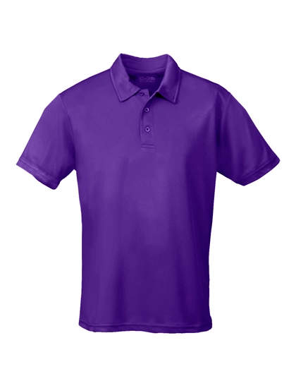 Kids´ Cool Polo zum Besticken und Bedrucken in der Farbe Purple mit Ihren Logo, Schriftzug oder Motiv.
