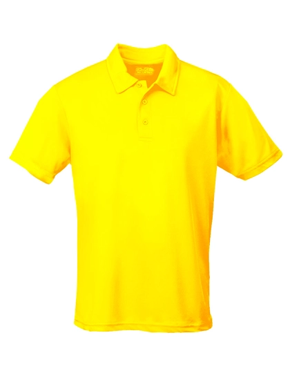 Kids´ Cool Polo zum Besticken und Bedrucken in der Farbe Sun Yellow mit Ihren Logo, Schriftzug oder Motiv.