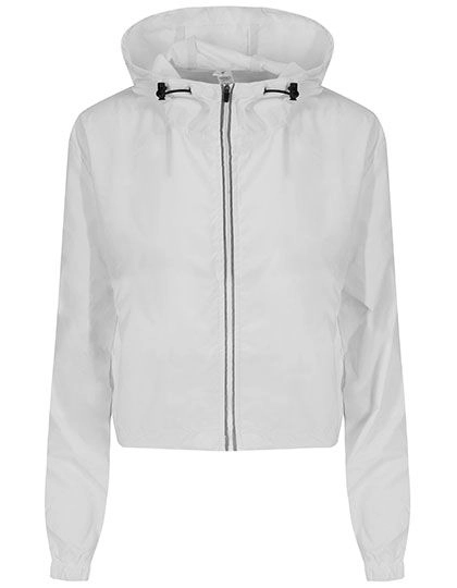 Women´s Cool Windshield Jacket zum Besticken und Bedrucken in der Farbe Arctic White mit Ihren Logo, Schriftzug oder Motiv.