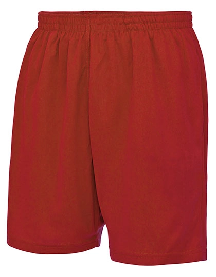 Cool Shorts zum Besticken und Bedrucken in der Farbe Fire Red mit Ihren Logo, Schriftzug oder Motiv.