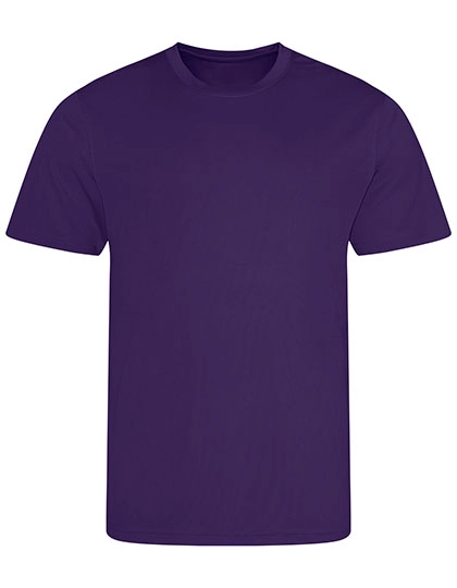 Men´s Recycled Cool T zum Besticken und Bedrucken in der Farbe Purple mit Ihren Logo, Schriftzug oder Motiv.