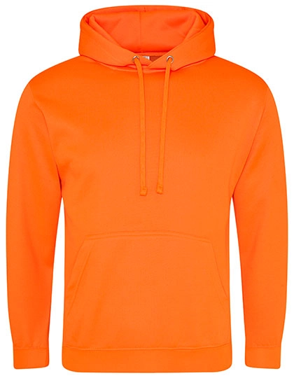 Electric Hoodie zum Besticken und Bedrucken in der Farbe Electric Orange mit Ihren Logo, Schriftzug oder Motiv.