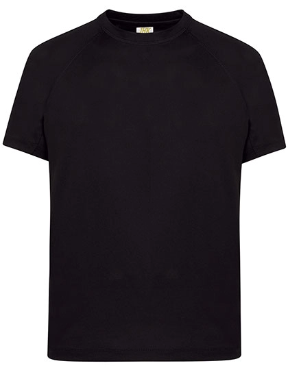 Men´s Sport T-Shirt zum Besticken und Bedrucken in der Farbe Black mit Ihren Logo, Schriftzug oder Motiv.