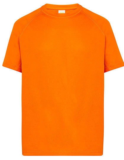 Men´s Sport T-Shirt zum Besticken und Bedrucken in der Farbe Orange mit Ihren Logo, Schriftzug oder Motiv.