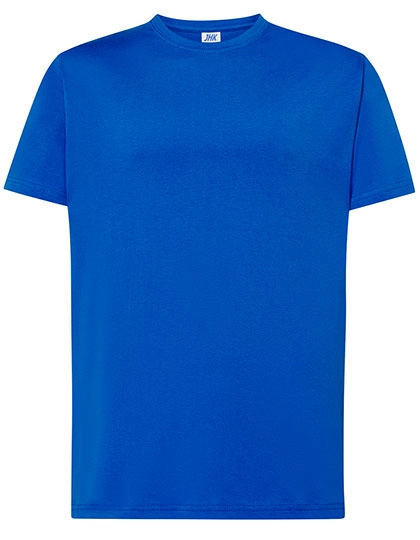 Regular T-Shirt zum Besticken und Bedrucken in der Farbe Royal Blue mit Ihren Logo, Schriftzug oder Motiv.