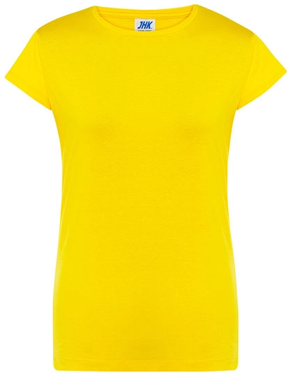 Ladies´ Regular Comfort T-Shirt zum Besticken und Bedrucken in der Farbe Gold mit Ihren Logo, Schriftzug oder Motiv.