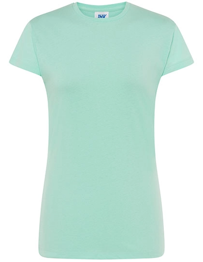 Ladies´ Regular Comfort T-Shirt zum Besticken und Bedrucken in der Farbe Mint Green mit Ihren Logo, Schriftzug oder Motiv.
