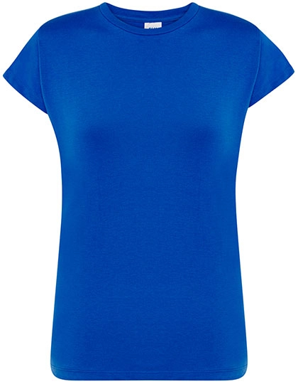 Ladies´ Regular Comfort T-Shirt zum Besticken und Bedrucken in der Farbe Royal Blue mit Ihren Logo, Schriftzug oder Motiv.