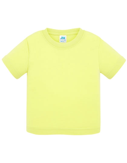 Baby T-Shirt zum Besticken und Bedrucken in der Farbe Pistachio mit Ihren Logo, Schriftzug oder Motiv.