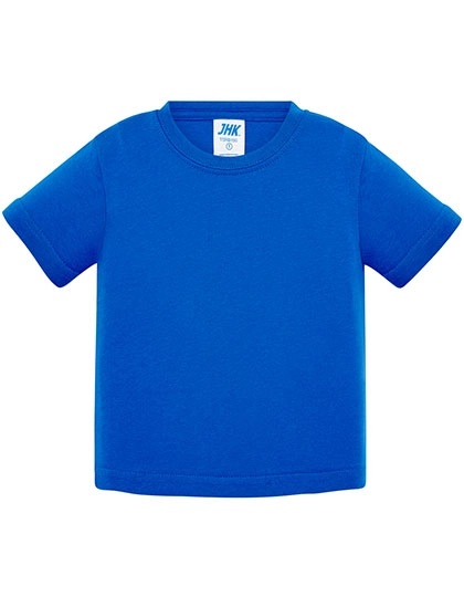 Baby T-Shirt zum Besticken und Bedrucken in der Farbe Royal Blue mit Ihren Logo, Schriftzug oder Motiv.