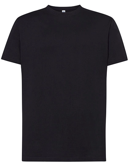 Regular Hit T-Shirt zum Besticken und Bedrucken in der Farbe Black mit Ihren Logo, Schriftzug oder Motiv.