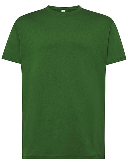 Regular Hit T-Shirt zum Besticken und Bedrucken in der Farbe Bottle Green mit Ihren Logo, Schriftzug oder Motiv.