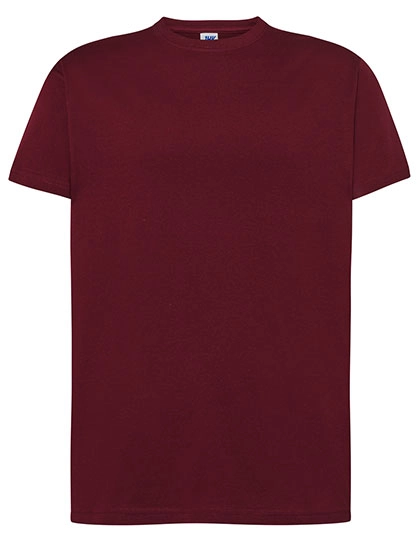 Regular Hit T-Shirt zum Besticken und Bedrucken in der Farbe Cardinal mit Ihren Logo, Schriftzug oder Motiv.