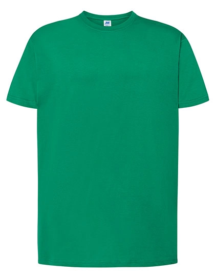 Regular Premium T-Shirt zum Besticken und Bedrucken in der Farbe Kelly Green mit Ihren Logo, Schriftzug oder Motiv.