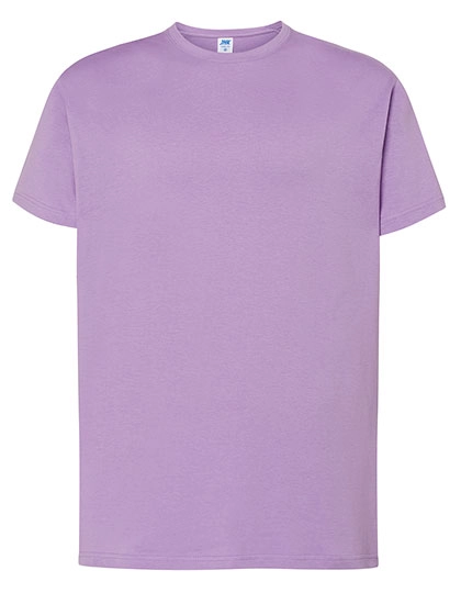 Regular Premium T-Shirt zum Besticken und Bedrucken in der Farbe Lavender mit Ihren Logo, Schriftzug oder Motiv.
