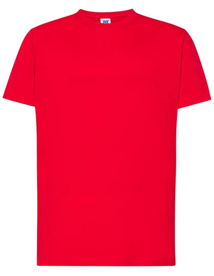 Regular Premium T-Shirt zum Besticken und Bedrucken in der Farbe Red mit Ihren Logo, Schriftzug oder Motiv.