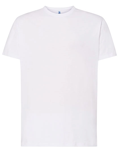 Regular Premium T-Shirt zum Besticken und Bedrucken in der Farbe White mit Ihren Logo, Schriftzug oder Motiv.